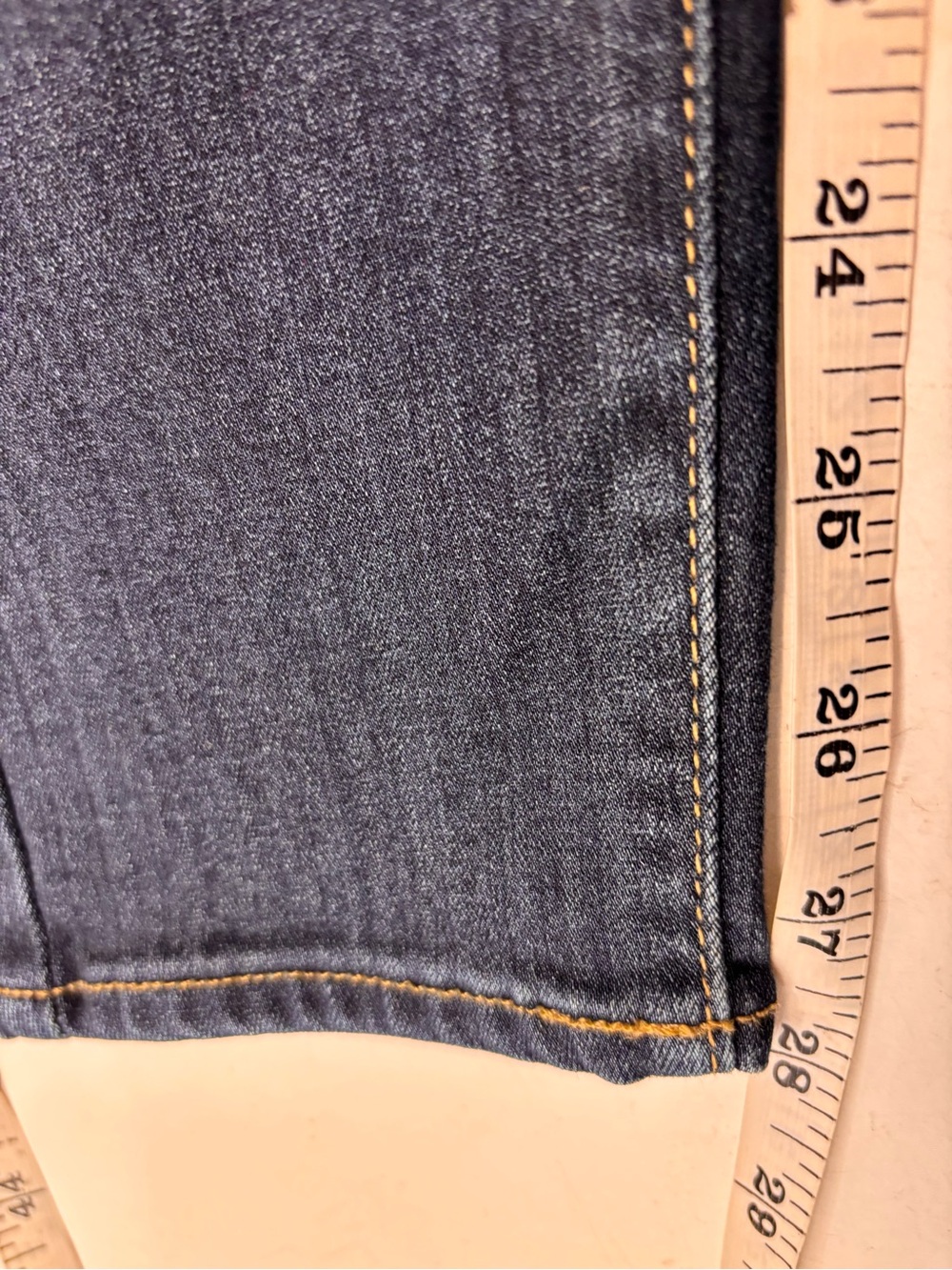 Paige Verdugo Ankle Dark Wash Blue Skinny Jeans Sz 27 - Picture 15 of 15